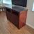 Console Entertainment Media Center Cherry Wood TV, Audio Video 3 thumbnail