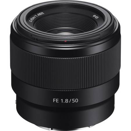 Sony - FE 50mm f/1.8 Standard Prime Lens for Mirrorless E-Mount 1