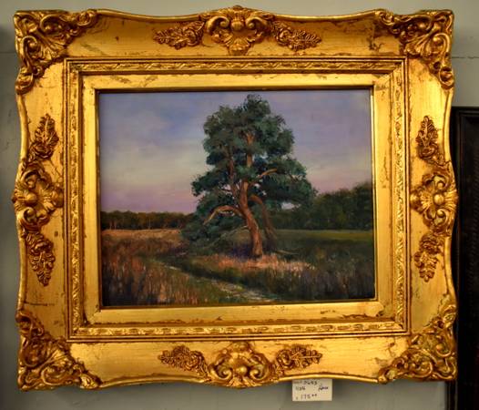 Oil Painting, 'Welcome Shade'  North Carolina Artist 1