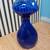 Unique Blue Glass Blown Carafe 1 thumbnail