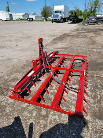 7' Spike Harrow 3 Point Iron Ranch Attachments 1