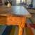 Antique Solid Wood Farmhouse Dining Table 2 thumbnail