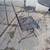 Wrought iron table two chairs 3 thumbnail