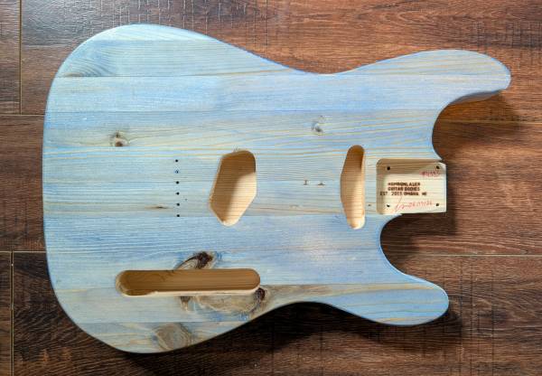 *New* Stratocaster / Telecaster Hybrid Guitar Body (Pine) fs/ft 1