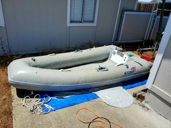 1995 10 ft. Achilles Storm Inflatable - Needs Straightforward Repair 1