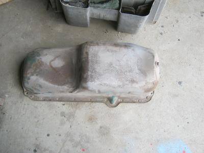 corvette oil pan w/pickup 1