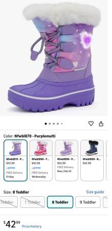 Kids Winter Snow Boots 1