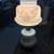 Vintage Floral Electric Lamp Gone With The Wind Style Works!!!! 1 thumbnail