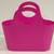 Waterproof Plastic Pail Purse - HOT PINK - For Storage, Laundry, Etc. 1 thumbnail