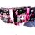 Rolling Duffle / Tote 18" Pull Handle Black with Colorful Designs  NEW 4 thumbnail