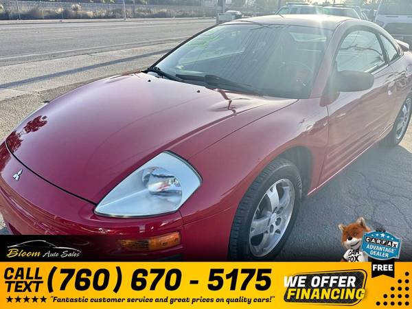 2003 Mitsubishi Eclipse GS 2 puertas 2 dr 2-dr Hatchback ¡PRECIO PARA VENDERLO! - $4,990 (Bloom Auto Sales)63440215846403122