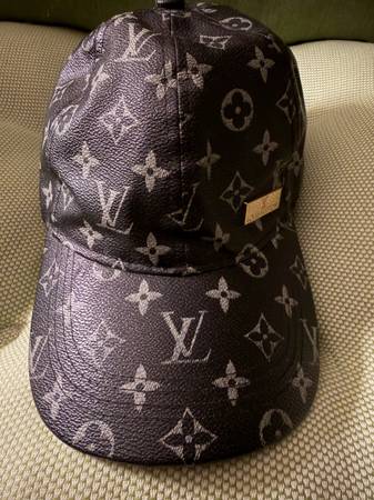 Monogram Baseball Cap - Black Graphic Streetwear Hat 1