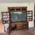 Solid Wood entertainment center 2 thumbnail
