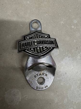 Harley Davidson wall mount bottle opener-Used 1