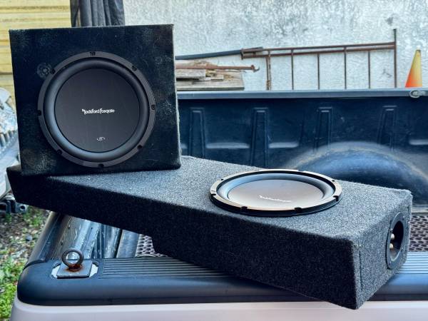 Rockford Fosgate Car Subwoofers 1