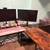 L-Shape desk with work area and shelves MUST GO NOW!! 2 thumbnail