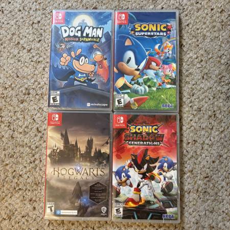 (NEW) Nintendo Switch Games 1