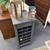 Dark Gray 18 Bottle Wine Cabinet, With 1 Drawer 1 thumbnail