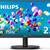 22" Monitor PHILIPS Thin Full HD 1920x1080 75Hz 2 thumbnail