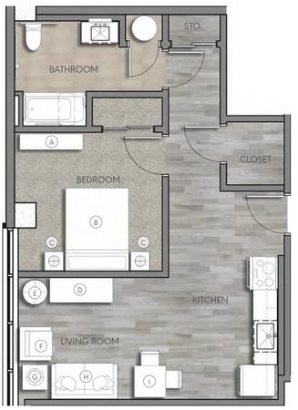 $2,089 / 1br - 372ft2 - ¡Amo este edificio! ¡Amo esta ubicación! Cosas increíbles en una zona genial63686746344707123