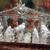 Christmas Decor - 2 Cats Christmas Ornaments / Clear Lighted Nativity 3 thumbnail