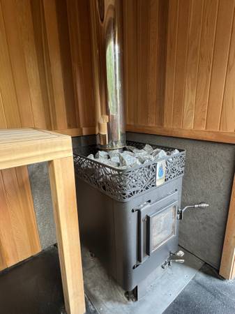 Professional Wood Fired Mobile Sauna - 18ft Trailer - $45,000 (Seattle)63471357072387123