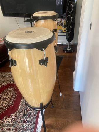 Tambores CONGA tambores congo: percusiones cósmicas de 13" y 10" - $225 (precio negociable, Scripps Ranch)63471473762691124