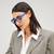 Kirk & Kirk Women's Jane Geometric Eyeglasses Purple K19 - New 16 thumbnail