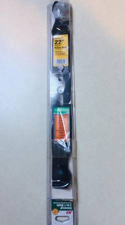 Universal 3 in 1, 22” Mower Blade, New In Package 1