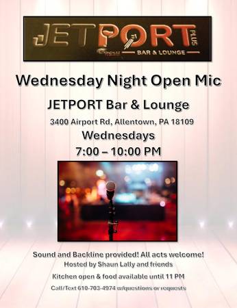 OPEN MIC NIGHT (Wednesdays 7-10 PM) 1