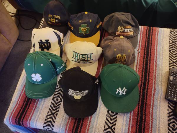 Notre Dame hats 1