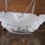 Vintage Double Glass Relish Dish & Silver Plated Holder and 2 Forks 4 thumbnail