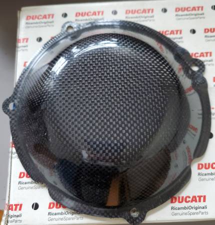 DUCATI Carbon Fiber Clutch Cover 1