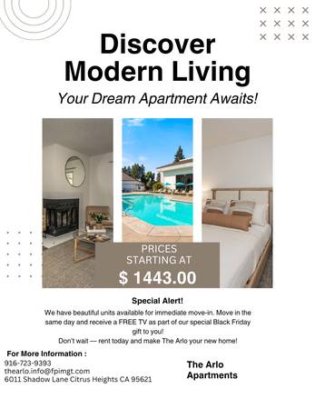 2BD/2BA – Fully Renovated & Ready NOW! Move-In Specials! 1