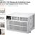 Window Air Conditioner 8,000 BTU 115V Cools 350-sq. ft. with Supplemen 1 thumbnail
