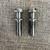 GIBSON BRIDGE SADDLES SCREWS PATENT NUMBER ABR-1 CHROME 1966 THROUGH THE 70S & T 11 thumbnail