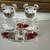 Crystal bears with a honey pot on mirrored glass 3 thumbnail