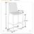 Pair of Midcentury Modern Counter Height Stools 2 thumbnail