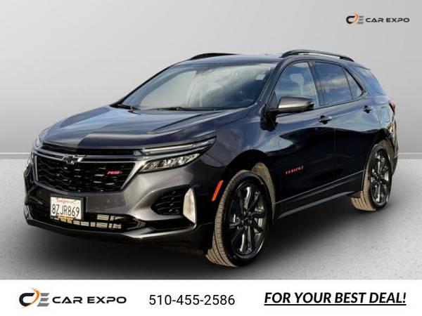 2022 Chevy Chevrolet Equinox RS Sport Utility 4D suv Iron Gray 1