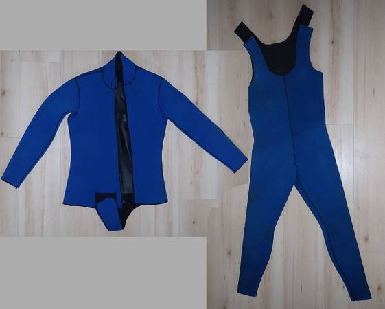 2-piece full wetsuit - L XL  - 5mm 1