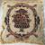 Vintage Vase & Floral Tapestry Pillow – Ornate Woven Cushion w/ Trim 1 thumbnail