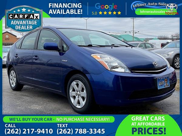 - 2009 Toyota Prius - $4,990 (2210 Silvernail Rd Pewaukee, WI 53072)63611908677121123