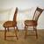 Two (2) Matching Antique Shaker Spindle Farmhouse Side Chairs 14 thumbnail