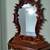 HAND CARVED MIRROR BUILT IN SHELVE 6 thumbnail