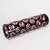 Vintage NACHTMANN Led Crystal Burgundy Red Cut to Clear Cylinder Crystal Vase 3 thumbnail