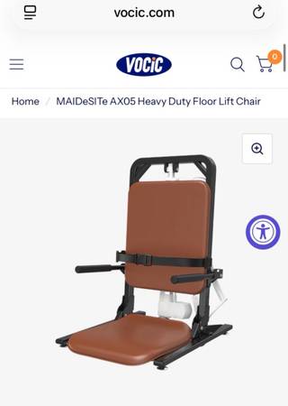 MAIDeSITe AX05 Heavy Duty Floor Lift Chair 1