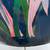 Vintage Mid Century Ceramic Table Lamp Floral Painting Deco 6 thumbnail
