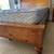 BED—Queen SLEIGH bed frame with box spring 3 thumbnail