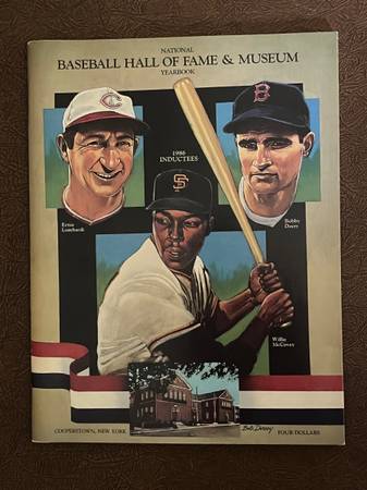 Baseball Hall of Fame 1986 Yearbook 1