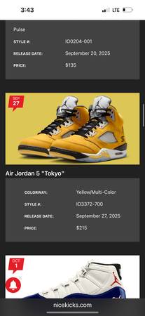 Jordan Tokyo 5s 1